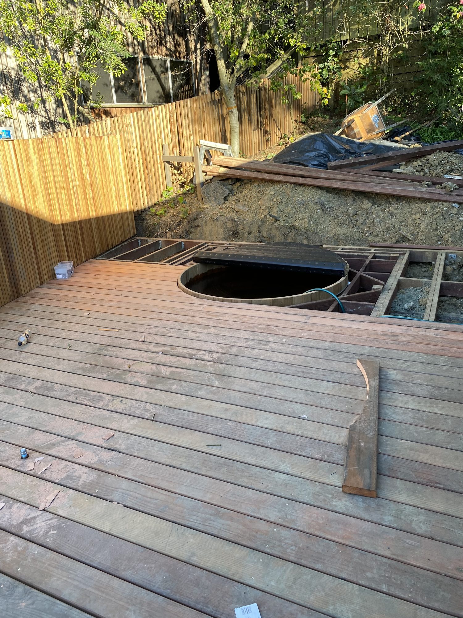 Decking and Jacuzzi Remodel
