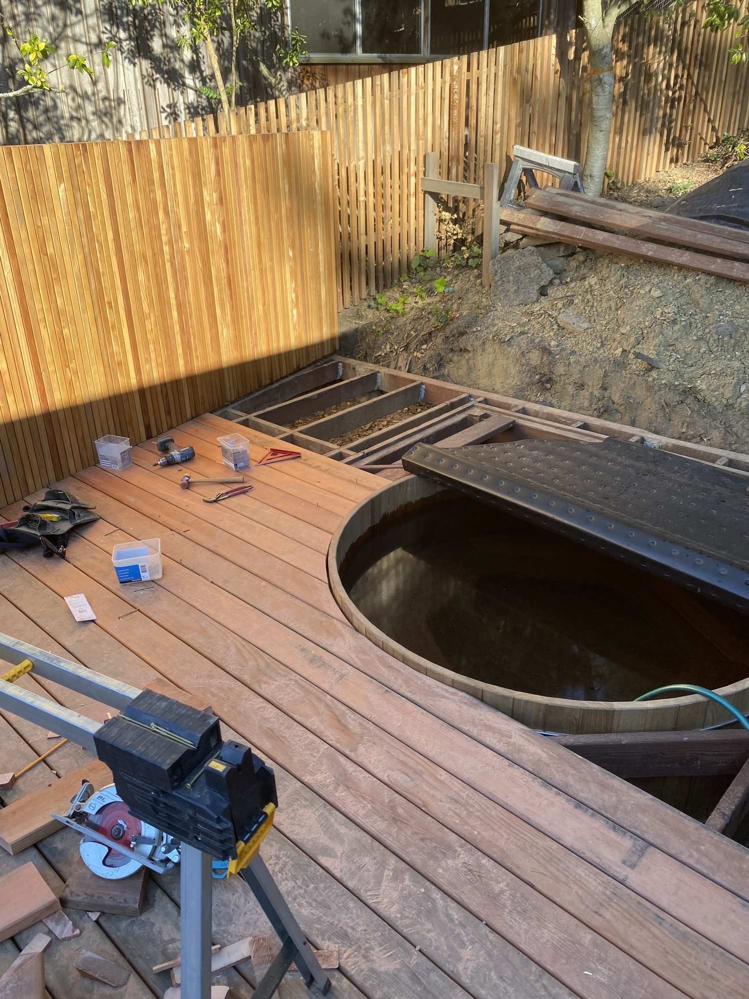 Decking and Jacuzzi Remodel