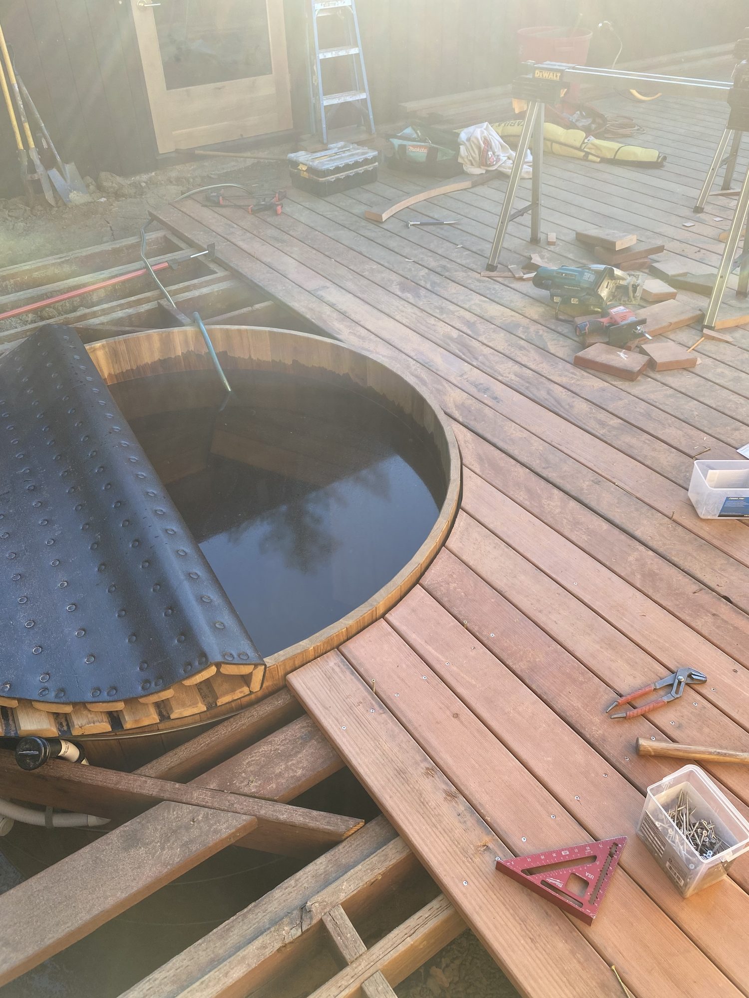 Decking and Jacuzzi Remodel